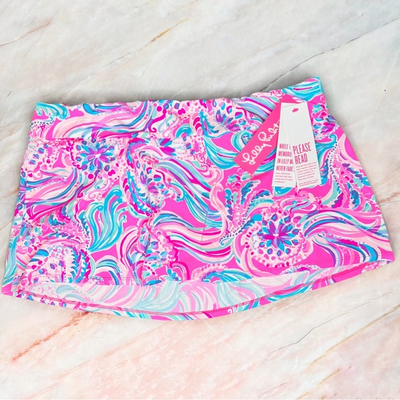 Lilly Pulitzer Other - NWT Lilly Pulitzer Calah Skirted Bikini Bottom Prosecco Pink Don’t Be Jelly 14